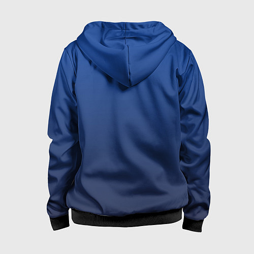 Детская толстовка на молнии Мое перерождение в слизь / 3D-Черный – фото 2