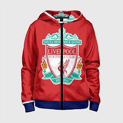 Детская толстовка на молнии F C LIVERPOOL