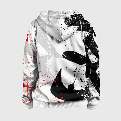 Детская толстовка на молнии GHOST OF TSUSHIMA ПРИЗРАК ЦУСИМЫ БЕЛЫЙ / 3D-Белый – фото 2