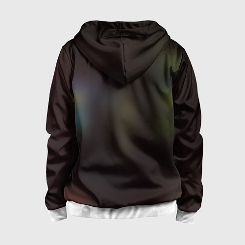 Детская толстовка на молнии MARKUL SENSE OF HUMAN / 3D-Белый – фото 2