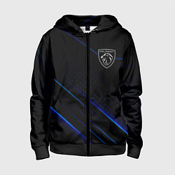 Детская толстовка на молнии Peugeot Пежо