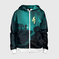 Детская толстовка на молнии Limbo x Little Nightmares