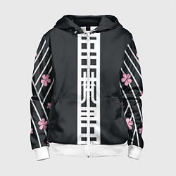 Детская толстовка на молнии ЧЕРНЫЕ ДРАКОНЫ BLACK DRAGON