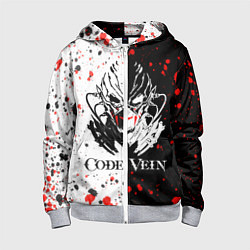 Детская толстовка на молнии Code Vein Logo