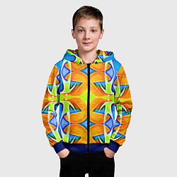 Толстовка на молнии детская Светоскоп, цвет: 3D-синий — фото 2