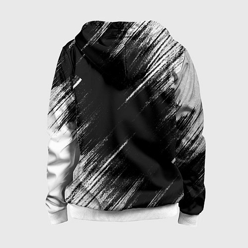 Детская толстовка на молнии КАДЗУХА АНЕМО KAZUHA / 3D-Белый – фото 2