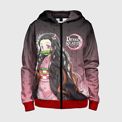 Детская толстовка на молнии НЕЗУКО NEZUKO SLAYER