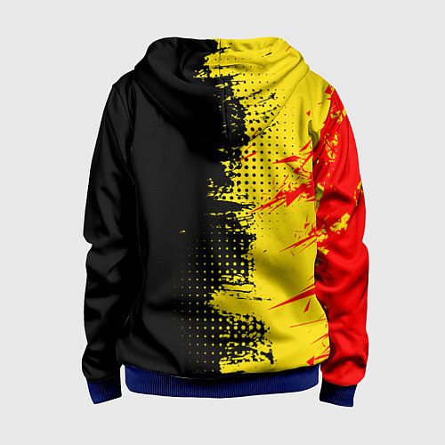 Детская толстовка на молнии Кобра Кай Cobra Kai / 3D-Синий – фото 2