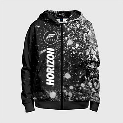 Толстовка на молнии детская ФОРЗА ХОРАЙЗЕН Арт Вертикально, цвет: 3D-черный