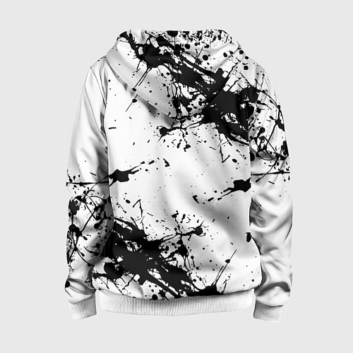 Детская толстовка на молнии Токийские мстители Tokyo Revengers logo краска / 3D-Белый – фото 2