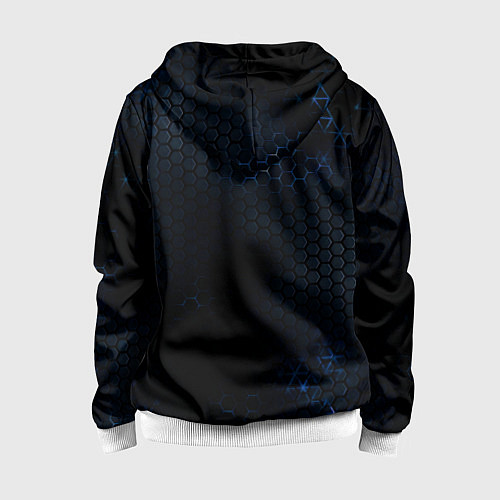 Детская толстовка на молнии Lexus лексус / 3D-Белый – фото 2