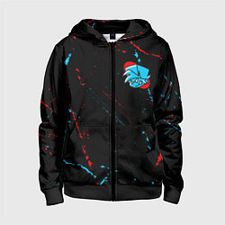 Детская толстовка на молнии ФРАЙДЕЙ НАЙТ ФАНКИН - ПАРЕНЬ