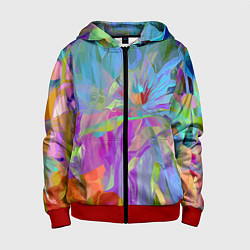 Детская толстовка на молнии Abstract color pattern Summer 2022