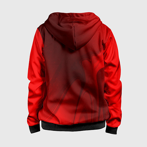 Детская толстовка на молнии FORZA HORIZON - Арт / 3D-Черный – фото 2