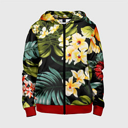 Детская толстовка на молнии Vanguard floral composition Summer