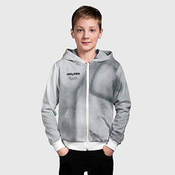 Толстовка на молнии детская Faith - The Cure, цвет: 3D-белый — фото 2