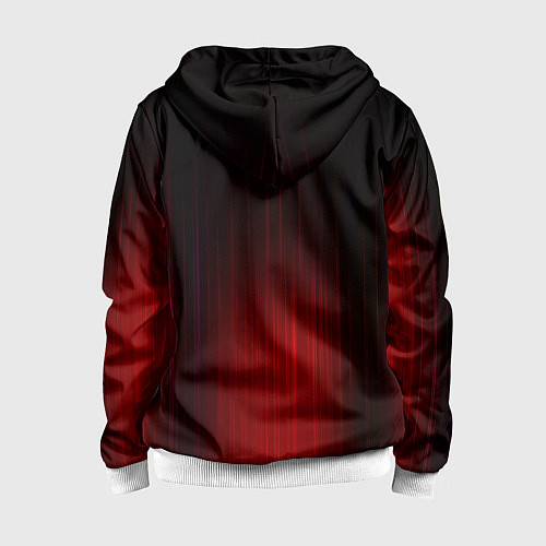 Детская толстовка на молнии Mercedes-Benz art / 3D-Белый – фото 2