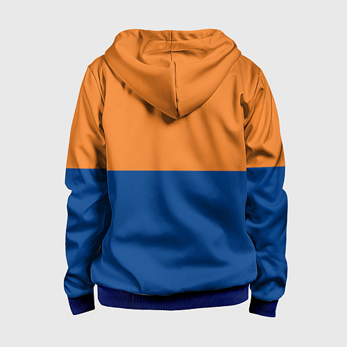 Детская толстовка на молнии Нью-Йорк Никс НБА / 3D-Синий – фото 2