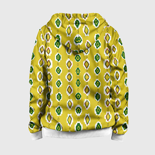 Детская толстовка на молнии Костюм айдола Чонгука из BTS / 3D-Белый – фото 2