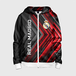 Детская толстовка на молнии Real Madrid art