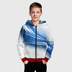 Толстовка на молнии детская Ледяной поток ветра, цвет: 3D-красный — фото 2