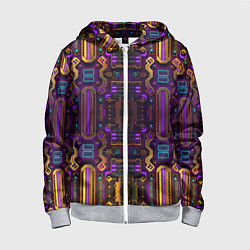 Детская толстовка на молнии Нейроарт 2077