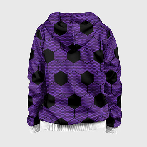 Детская толстовка на молнии Кимоно первой высшей луны Кокушибо / 3D-Белый – фото 2