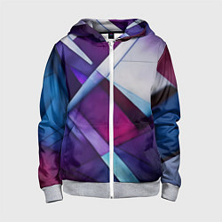 Детская толстовка на молнии Геометрическая абстракция - нейросеть