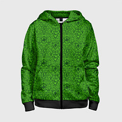 Детская толстовка на молнии Shrek: Pattern