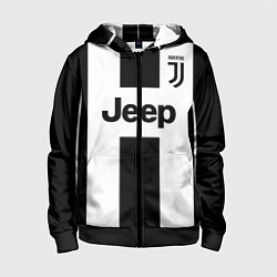 Толстовка на молнии детская Juventus collection, цвет: 3D-черный