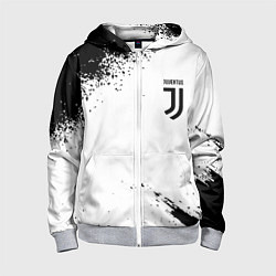 Детская толстовка на молнии Juventus sport color black