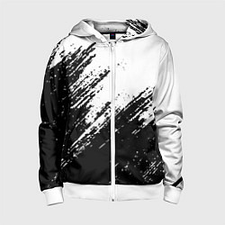 Детская толстовка на молнии Просто краски текстура