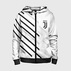 Детская толстовка на молнии Juventus sport geometry