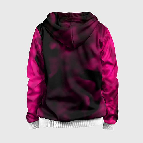 Детская толстовка на молнии Алан Волкер огенный стиль градиент / 3D-Белый – фото 2