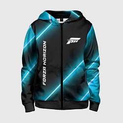 Детская толстовка на молнии Forza Horizon неоновые лампы