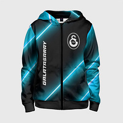 Детская толстовка на молнии Galatasaray неоновые лампы