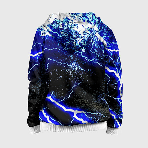 Детская толстовка на молнии Monster storm energy / 3D-Белый – фото 2