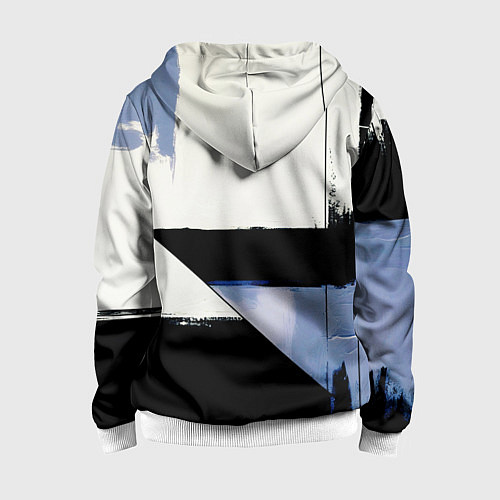 Детская толстовка на молнии CS GO контрудар / 3D-Белый – фото 2
