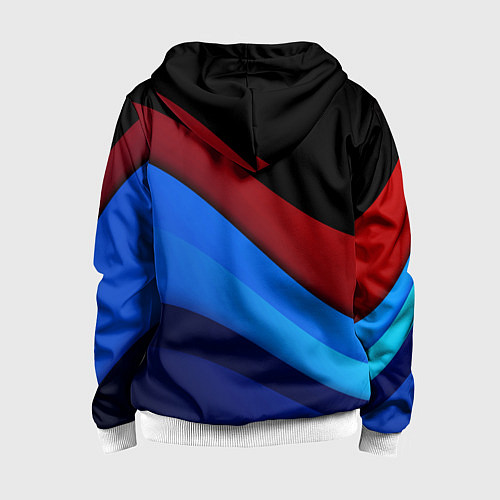 Детская толстовка на молнии Multicoloured / 3D-Белый – фото 2