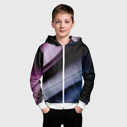 Толстовка на молнии детская Multicoloured, цвет: 3D-белый — фото 2