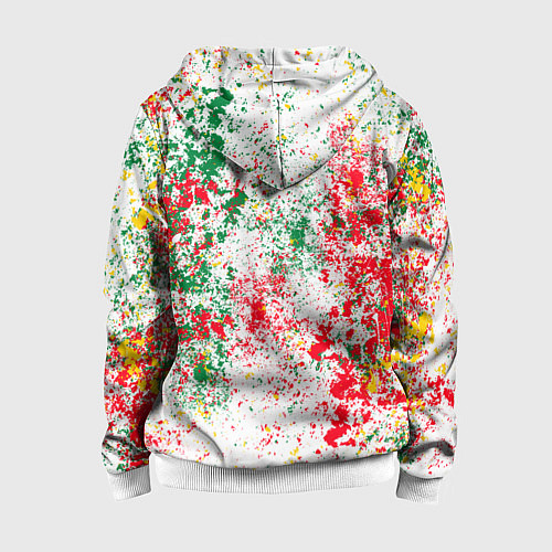 Детская толстовка на молнии Chicago Blackhawks NHL white / 3D-Белый – фото 2
