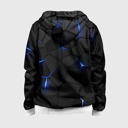 Детская толстовка на молнии Виннипег Джетс - НХЛ хоккей / 3D-Белый – фото 2