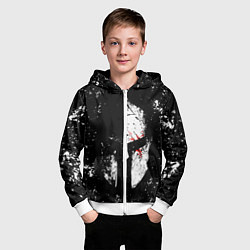 Толстовка на молнии детская Sparta, цвет: 3D-белый — фото 2