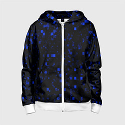 Детская толстовка на молнии Color blue khaki