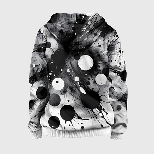 Детская толстовка на молнии Abstract fantasy pattern - Milano / 3D-Белый – фото 2