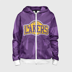 Детская толстовка на молнии NBA Los Angeles Lakers
