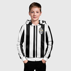 Толстовка на молнии детская Juventus: Pirlo, цвет: 3D-белый — фото 2