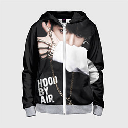 Детская толстовка на молнии BTS: Hood by air