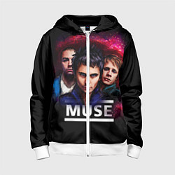 Детская толстовка на молнии Muse Band