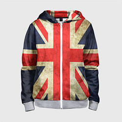 Детская толстовка на молнии Великобритания